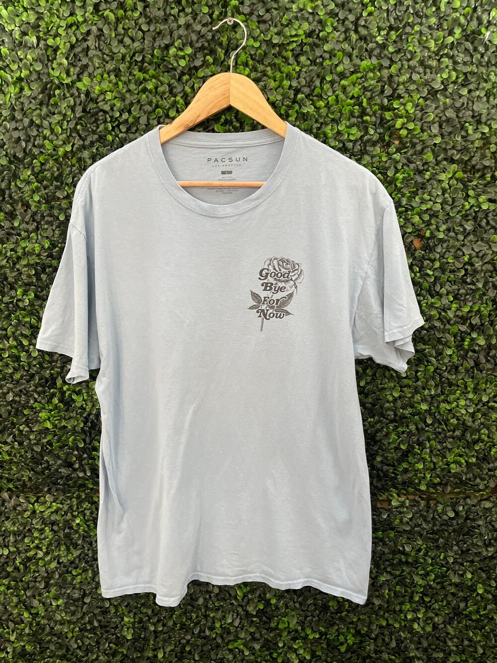 Pacsun, Good Buy For Now t-shirt, size L